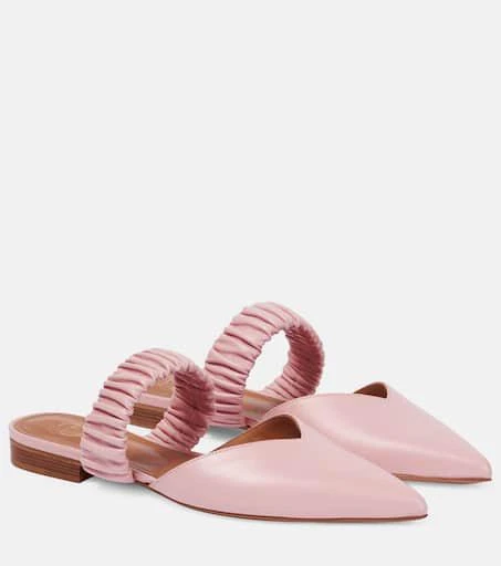 Malone Souliers Matilda leather slippers 1