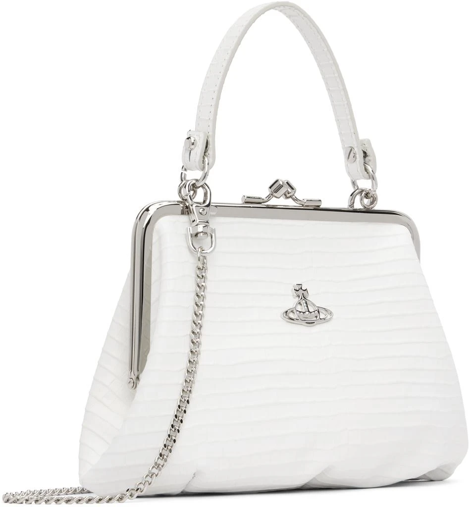 Vivienne Westwood White Granny Frame Bag 2