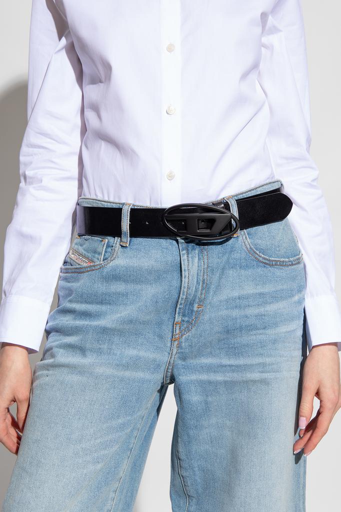 Diesel 'OVAL D LOGO B-1DR' belt - Belts - BeyondStyle