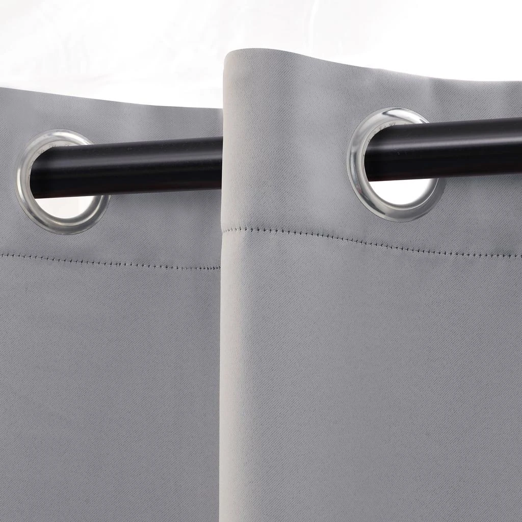 Superior Blackout Drapes Thermal Bedroom  Curtains Grommet Curtain Panels Energy Saving Curtains by 2