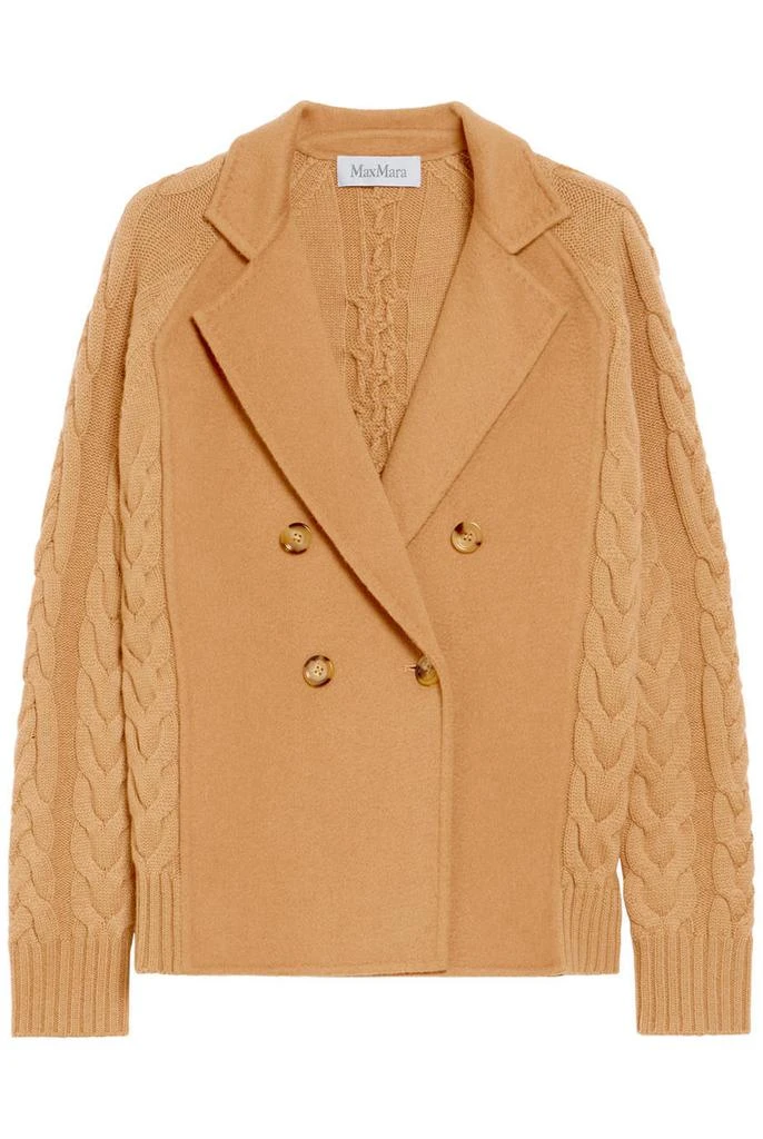 Max Mara Wool and cashmere pea coat 4