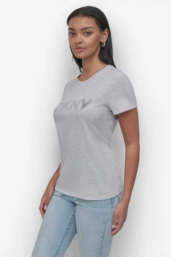 DKNY DKNY MIXED EMBELLISHMENTS LOGO DNA TEE 3