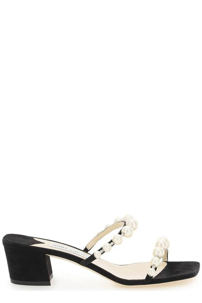 Jimmy Choo Jimmy Choo Amara Embellished Open Toe Mules 1