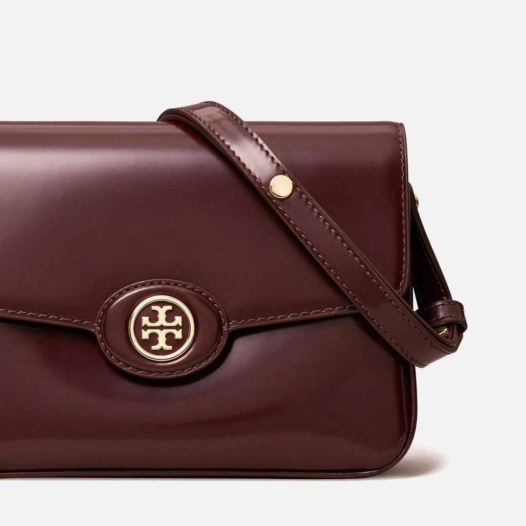Tory Burch Tory Burch Robinson Spazzolato Convertible Leather Shoulder Bag 4
