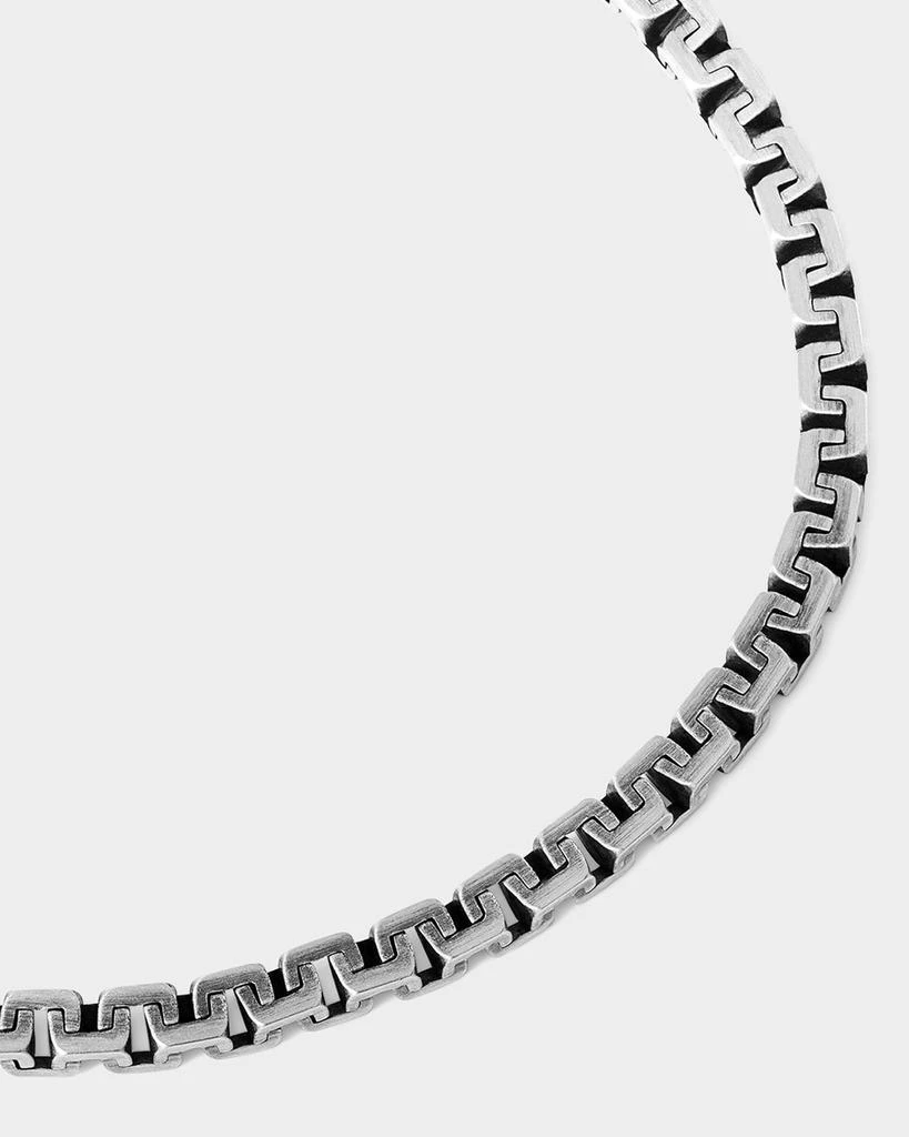 Tateossian Men's Chain Bracelet in Sterling Silver 5