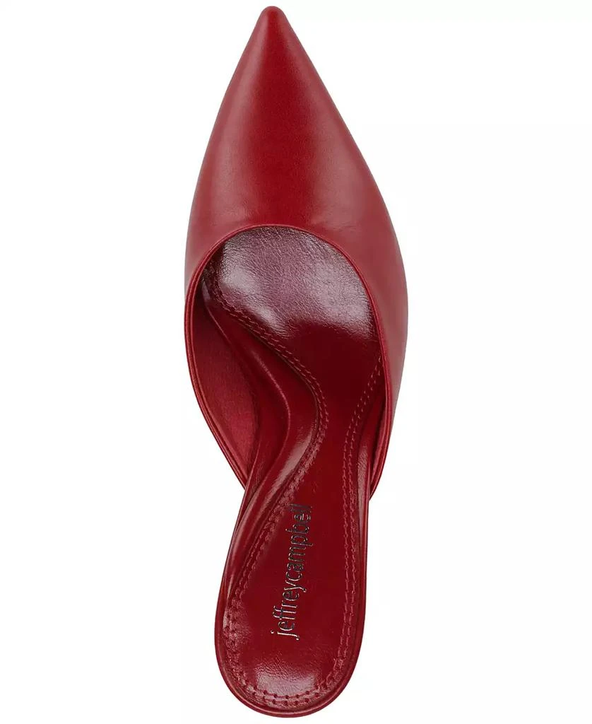 Jeffrey Campbell Unamused Block-Heel Pointed-Toe Mules 4
