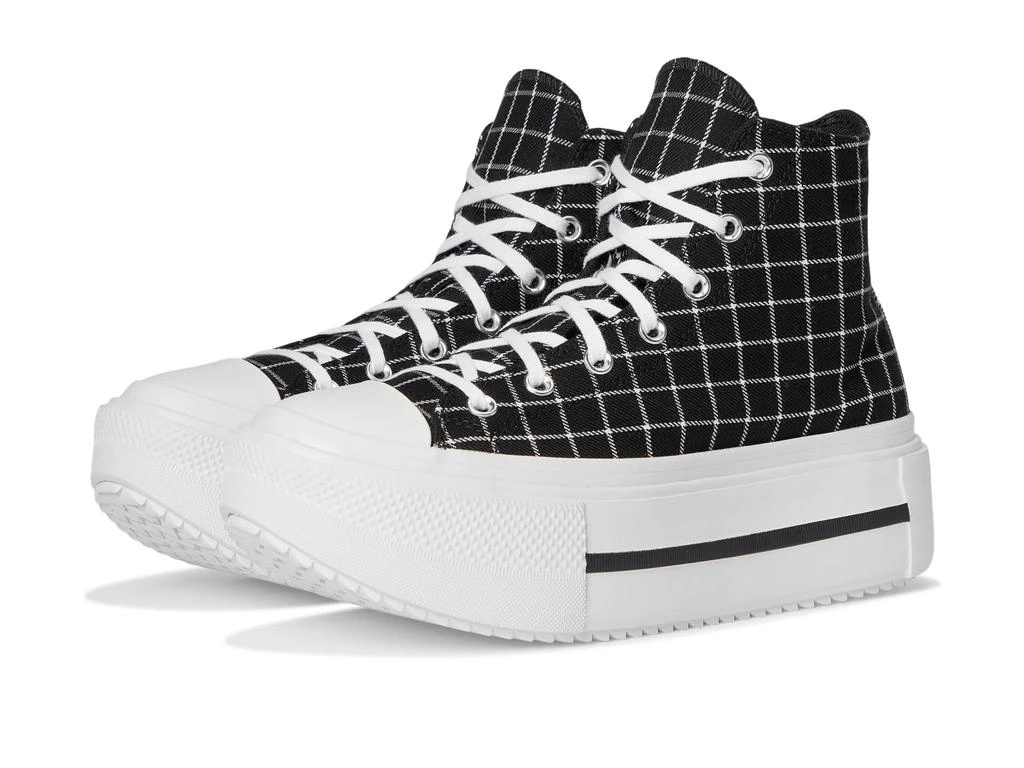 Converse Chuck Taylor All Star Lift Double Stack Platform Plaid 1