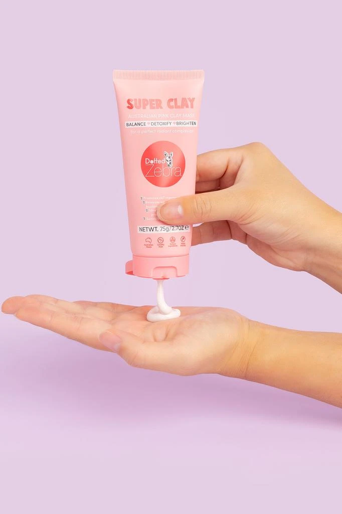 Dotted Zebra Super Clay by  for Women - 2.7 oz Mask 5