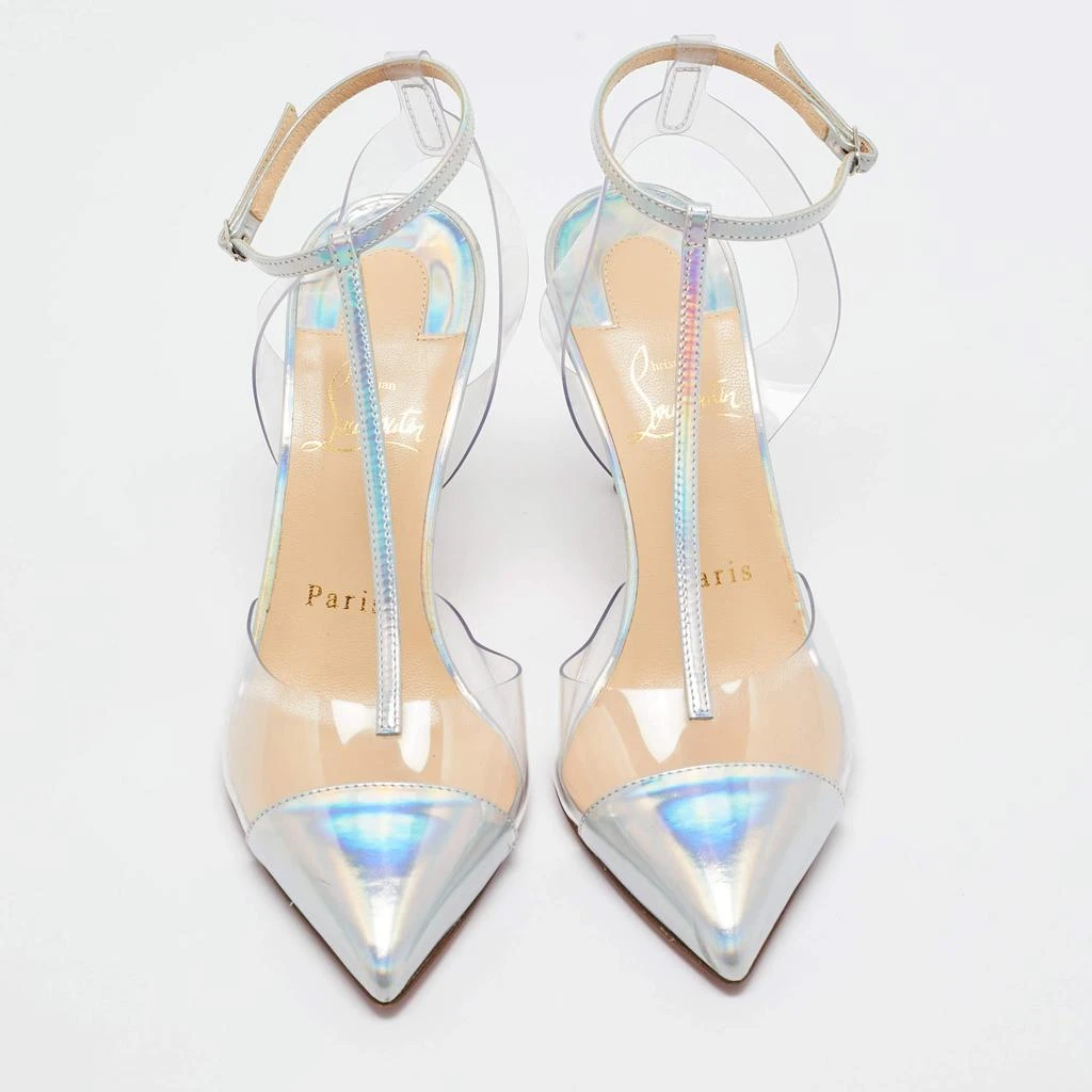 Christian Louboutin Christian Louboutin Transparent Nosy Ankle Strap Pumps Size 36.5 3