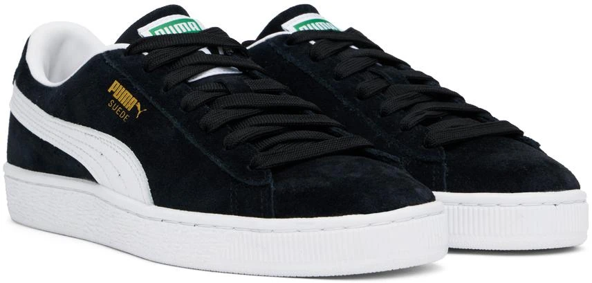 Puma Black Suede Classic XXI Sneakers 4