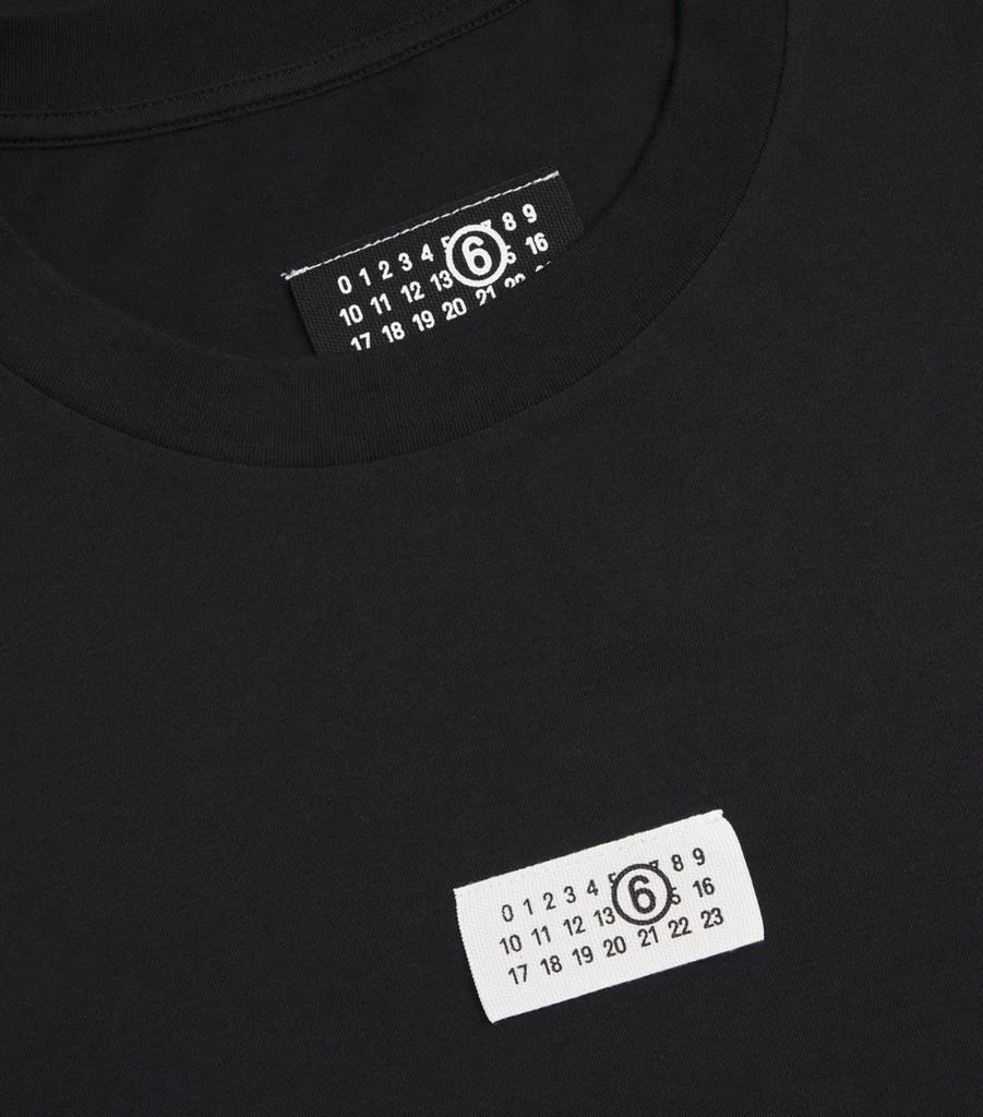 MM6 Maison Margiela Cotton Numeric Tab T-Shirt 5