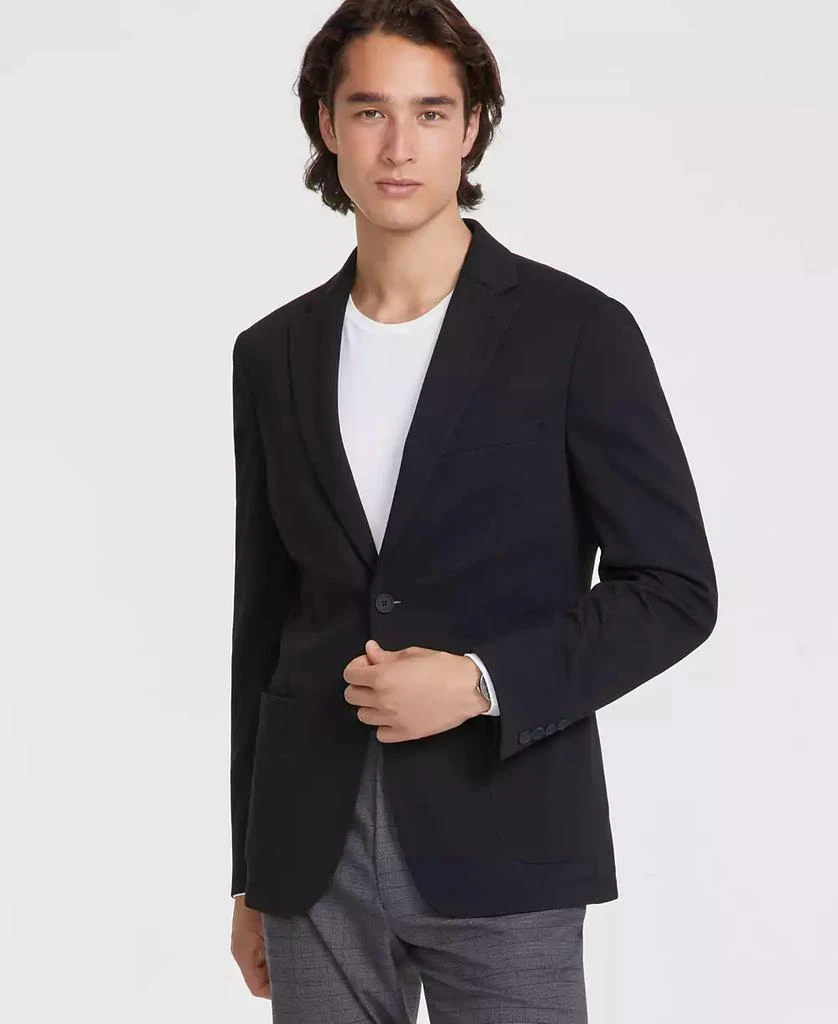 Calvin Klein Men's Slim-Fit Solid Knit Sport Coat 1