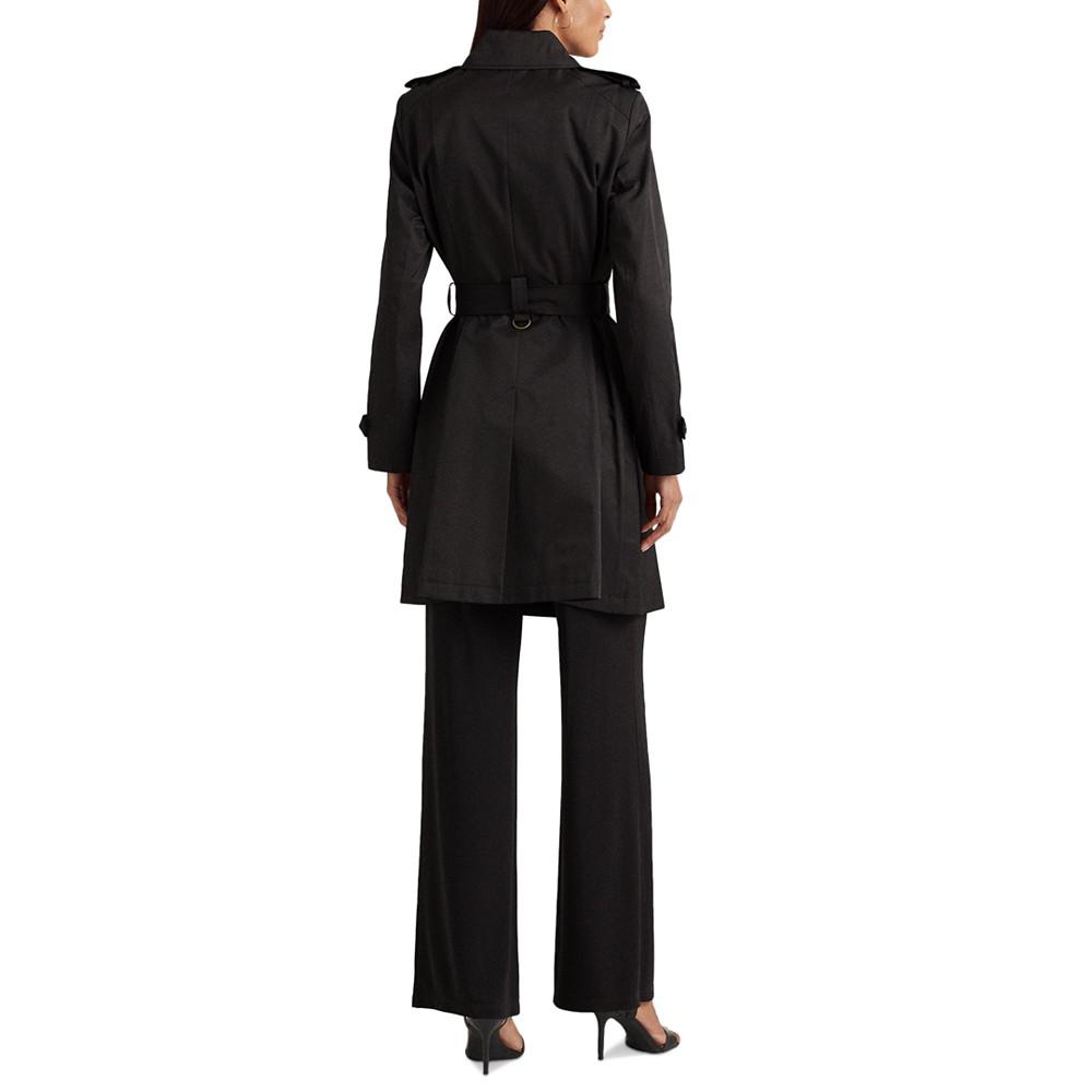 Lauren Ralph Lauren Women's Belted Water-Resistant Trench Coat