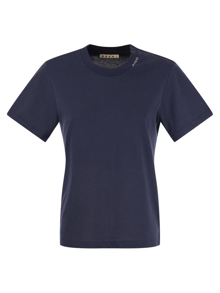 Marni Marni Daisy Garden Print Jersey T-Shirt - T-Shirts
