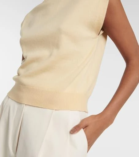 Brunello Cucinelli Ribbed-knit cashmere top 5