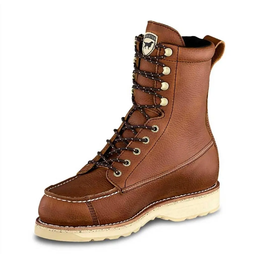 Shop Maslon M122A23CMD Desert Boots Natural Round Toe Ankle  display picture 3
