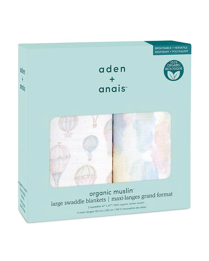 aden + anais Muslin Swaddles, 2 Pack 2