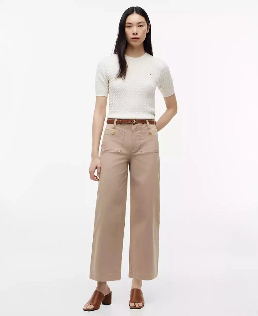Tommy Hilfiger Women
s Twill Patch Pocket Chinos Pants