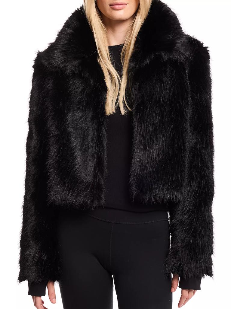 SAM. Brandi Faux-Fur Bolero Jacket