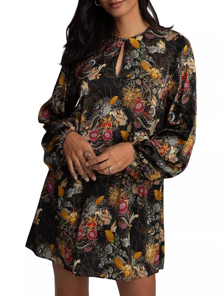 Robert Graham Giselle Silk-Blend Sun Minidress 3