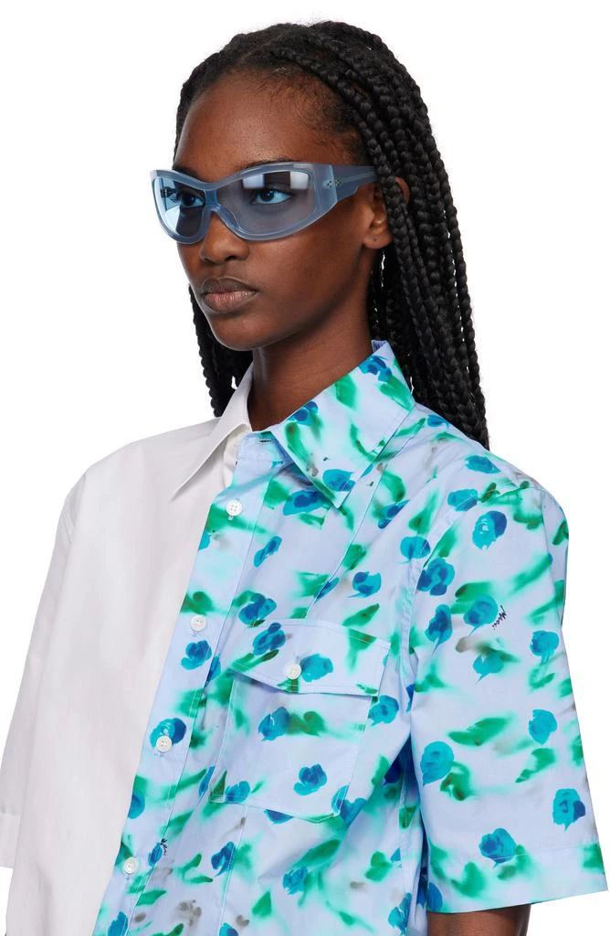 Port Tanger Blue ICE STUDIOS Edition Nunny Sunglasses 4