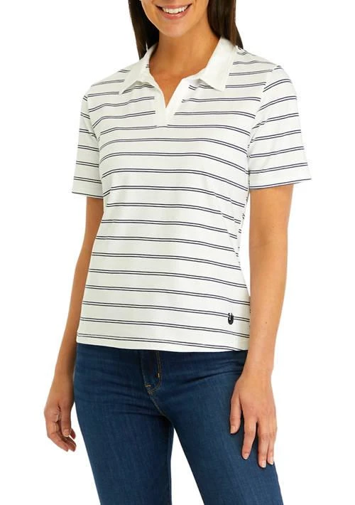 Gloria Vanderbilt Vanderbilt Womens Amanda Polo Top 1