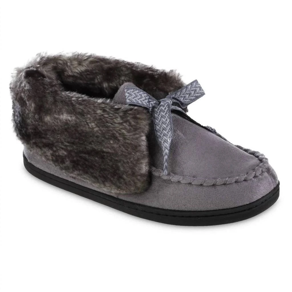 Isotoner Isotoner - Women's Microsuede Nelly Moc Bootie 1