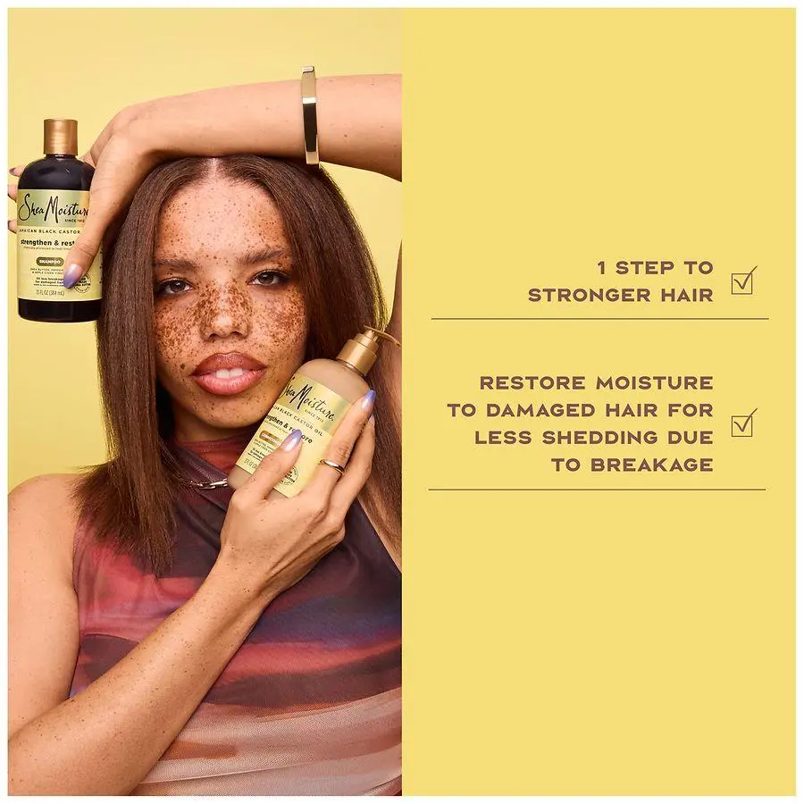 SheaMoisture Strengthen & Restore Conditioner 5