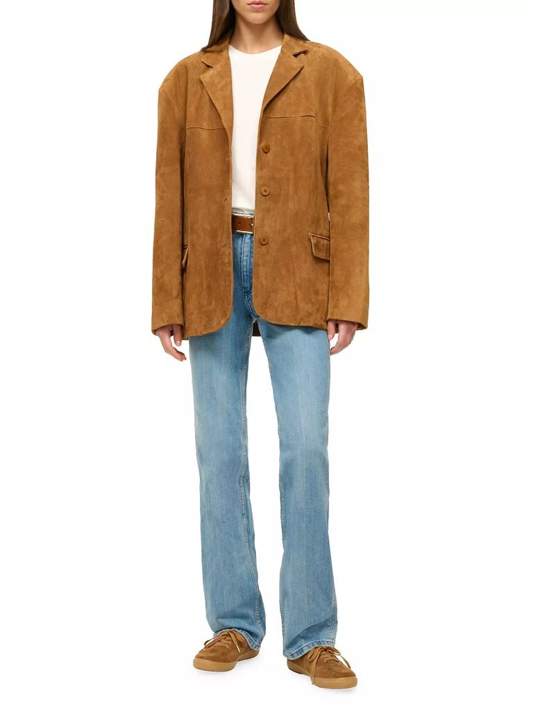 Staud Corrine Suede Jacket 2