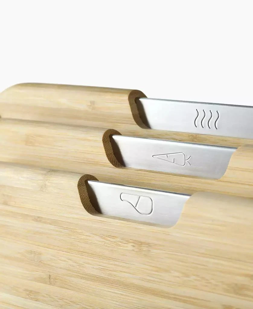 Joseph Joseph Boards Bamboo 3-Piece Cutting Board Set 2