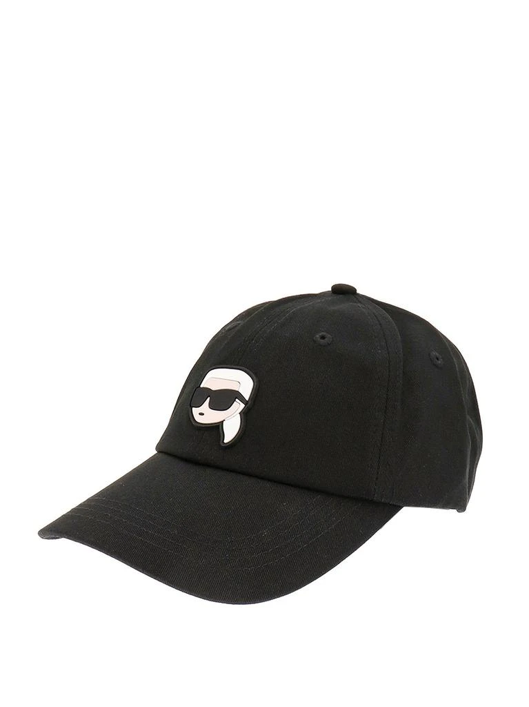 Karl Lagerfeld Paris Karl Lagerfeld K/Ikonik 2.0 Logo Patch Baseball Cap 3