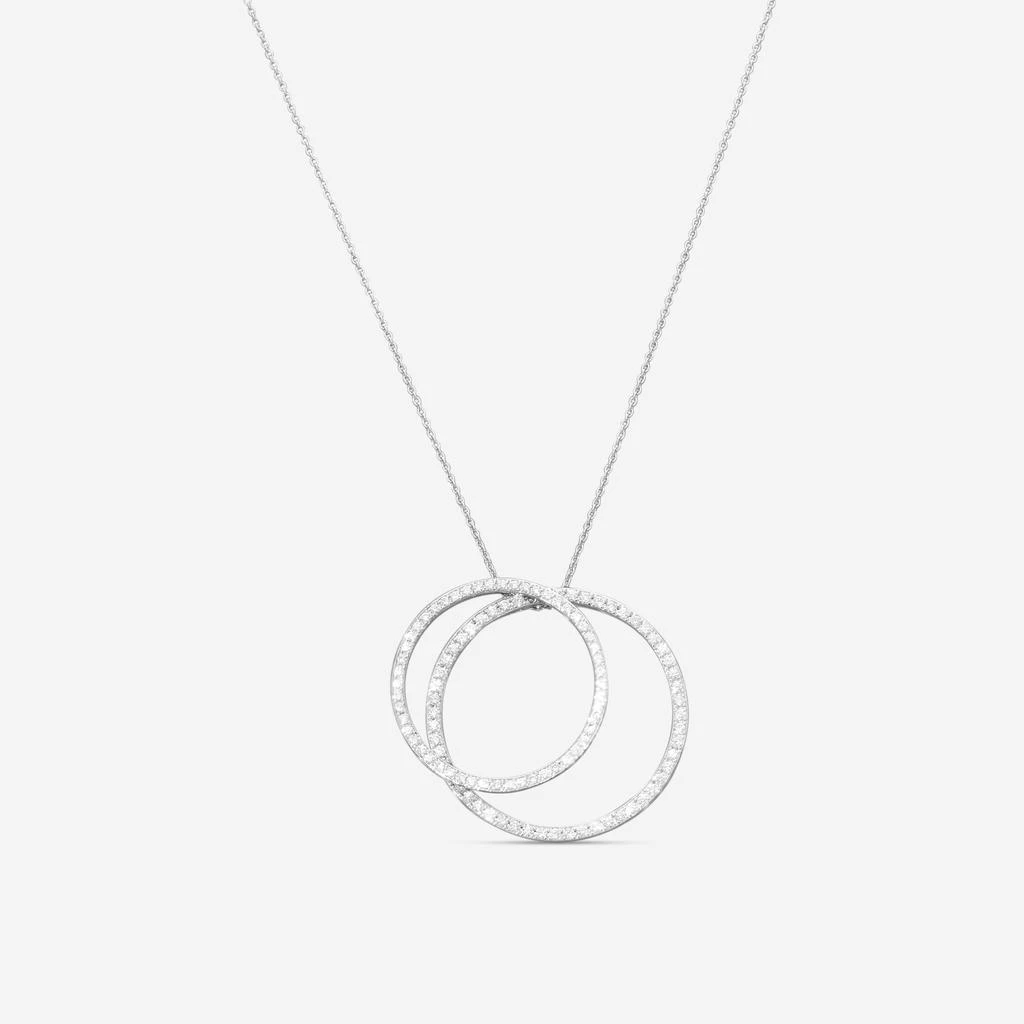 Roberto Coin Roberto Coin 18K White Gold Diamond Pendant Necklace 001040AWCHX0-copy
