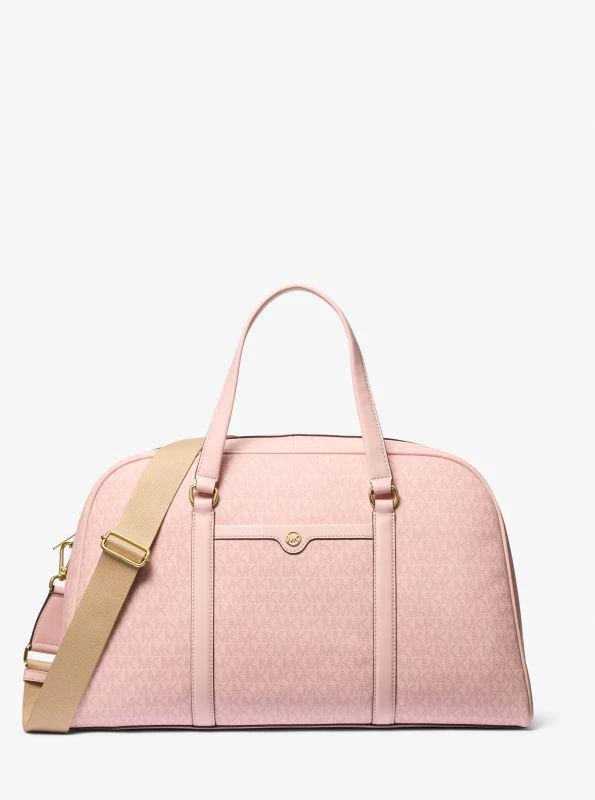 Michael Kors Jet Set Travel Extra-Large Signature Logo Weekender Bag 1