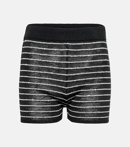 Brunello Cucinelli Knitted cotton shorts 1