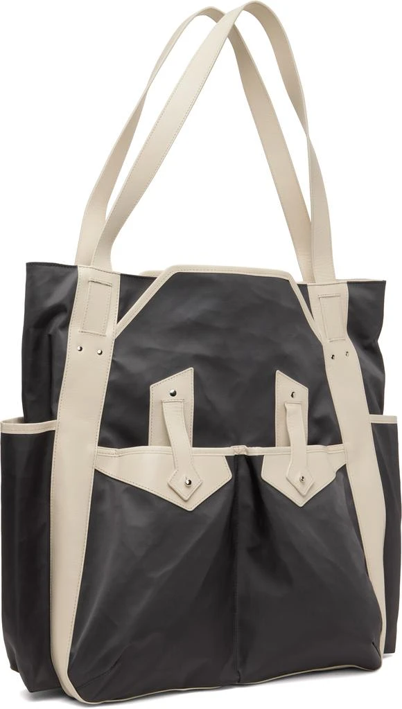 Kiko Kostadinov Gray & Off-White Inex Tote 2