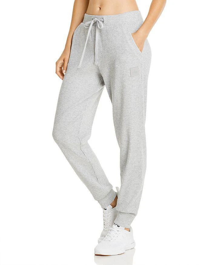 Alo Muse Rib-Knit Sweatpants 1