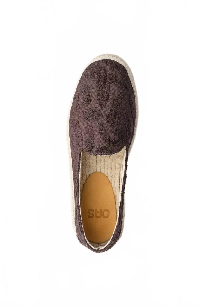 OAS Unisex Blossom Terry Espadrilles In Brown 3