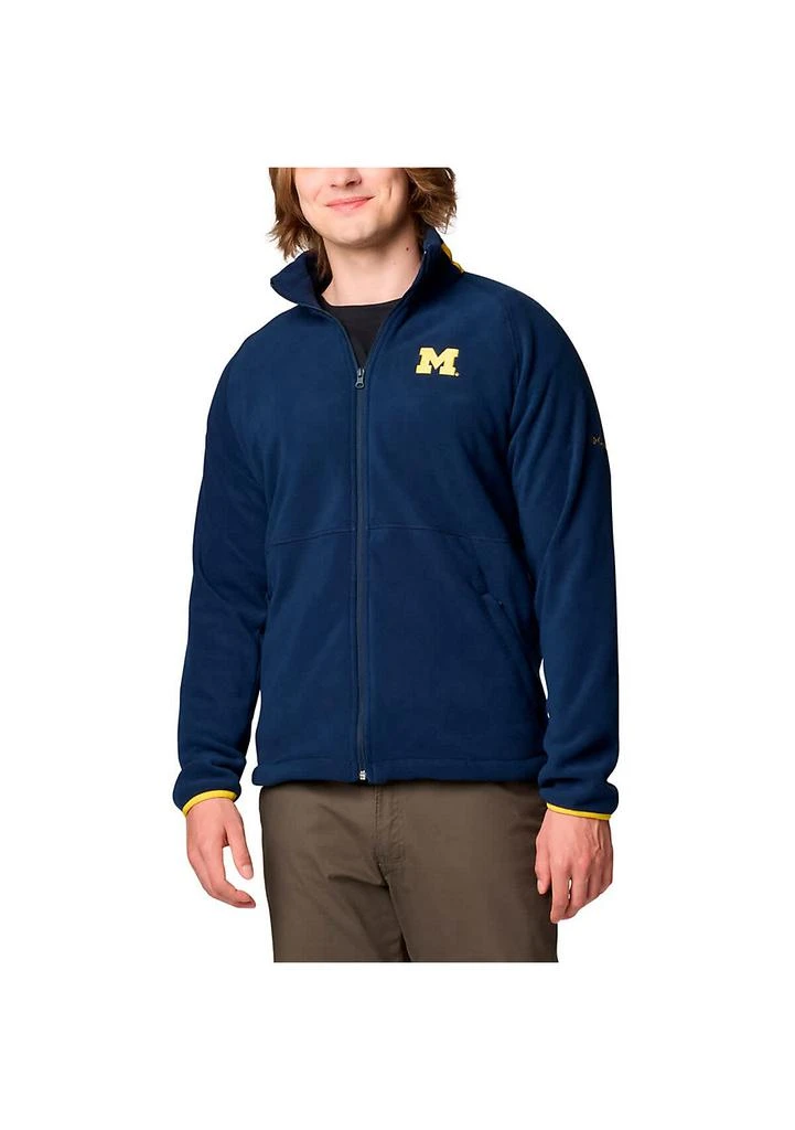 Columbia NCAA Michigan Wolverines Big
Tall Flanker™ IV Fleece Raglan Full-Zip Jacket