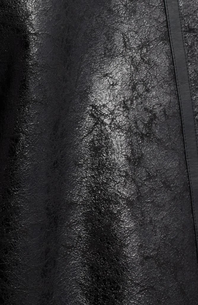 Avec Les Filles Faux Shearling Biker Jacket 5
