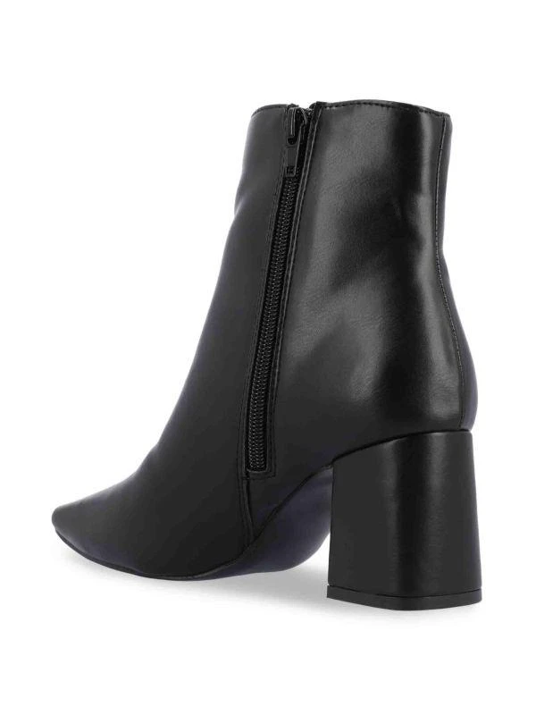 JOURNEE Haylinn Block Heel Ankle Boots 3