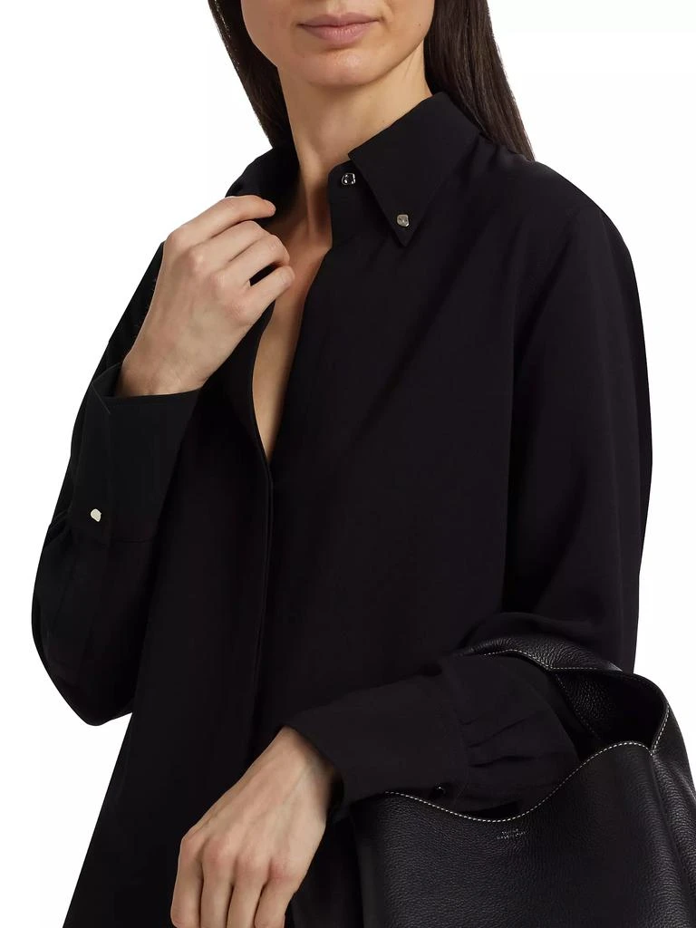 Vince Jewel-Collar Shirt 6