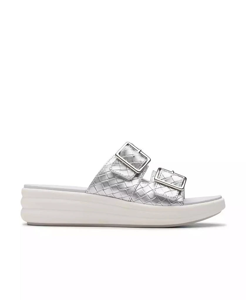 Clarks Women's Cloud Steppers Drift Peep Toe Sandals 2