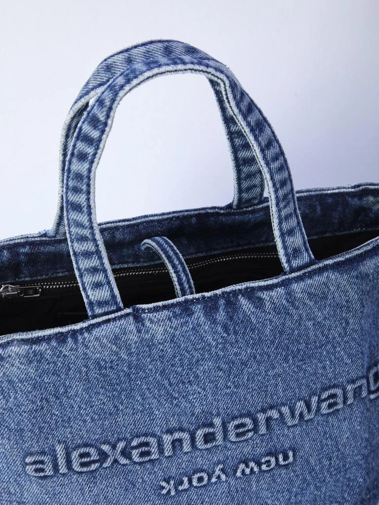 Alexander Wang Alexander Wang Logo Embossed Small Punch Tote Bag 4