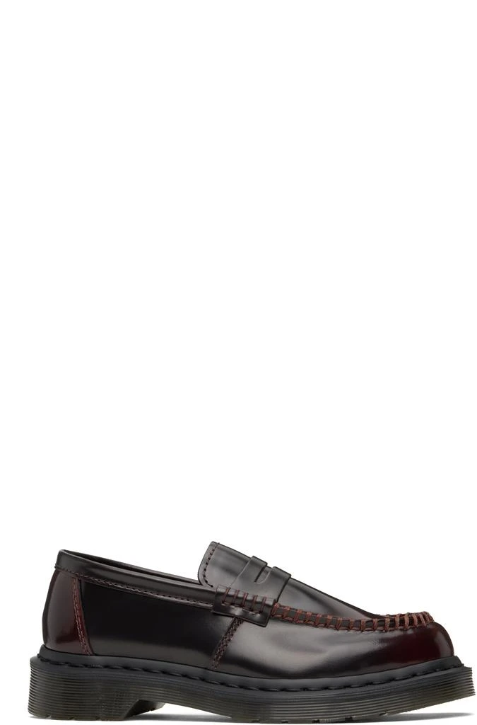 Dr. Martens Burgundy Penton Arcadia Leather Loafers 1