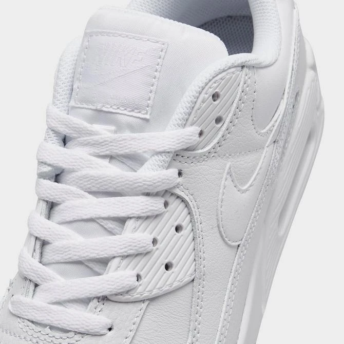 NIKE Men's Nike Air Max 90 Leather Casual Shoes 3
