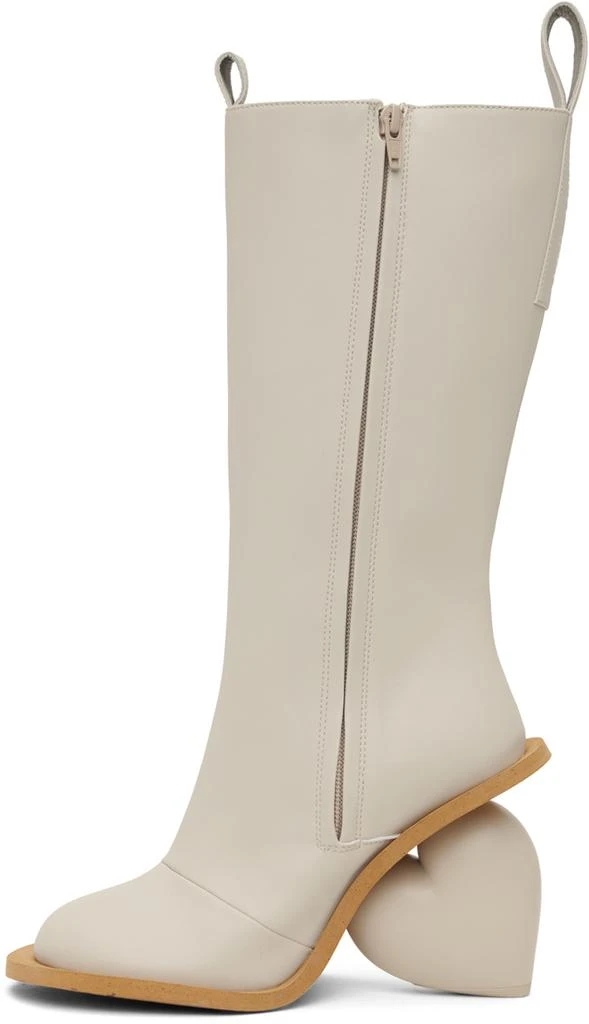 YUME YUME SSENSE Exclusive Off-White Love Boots 3
