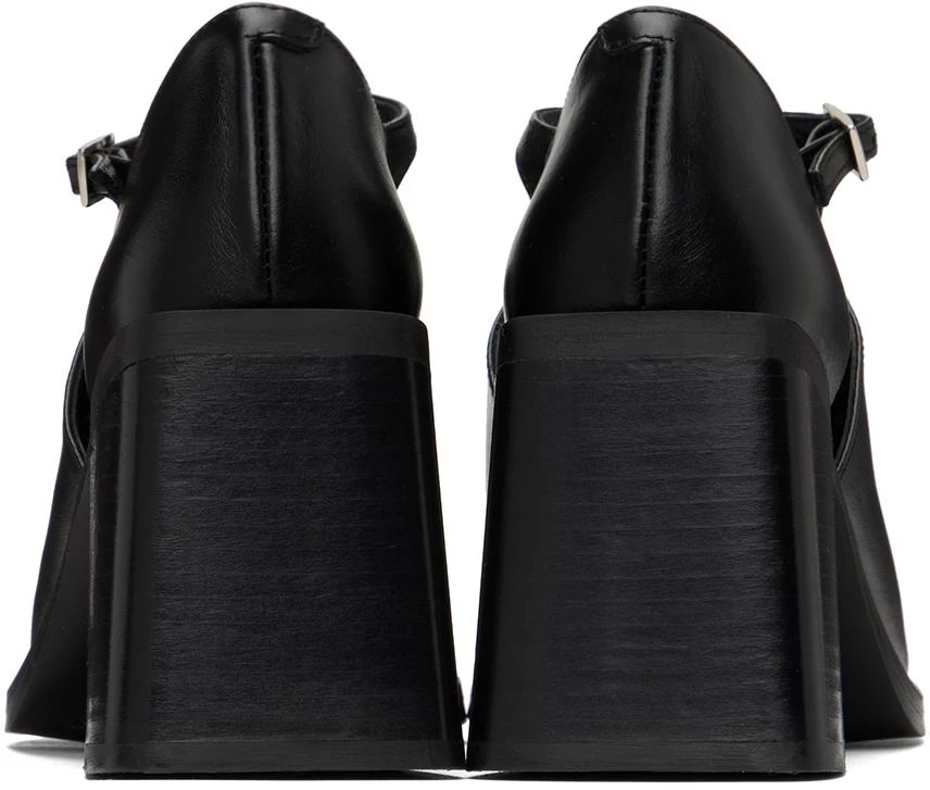 Justine Clenquet Black Kate Heels 2