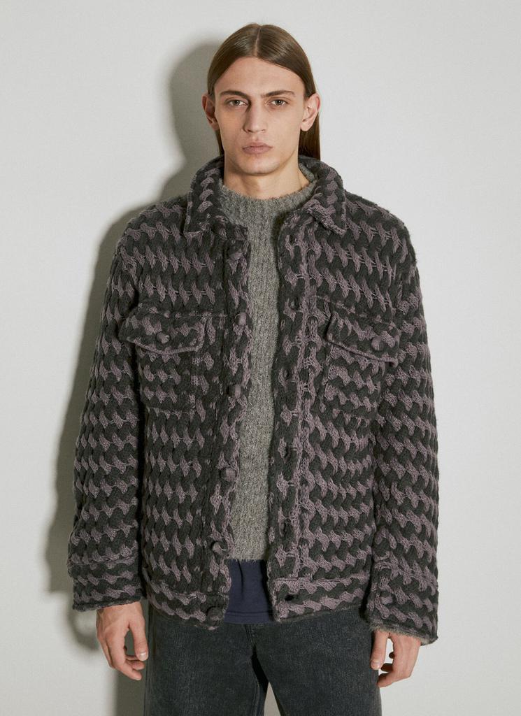 Isa Boulder Isa Boulder Patterned Work Jacket