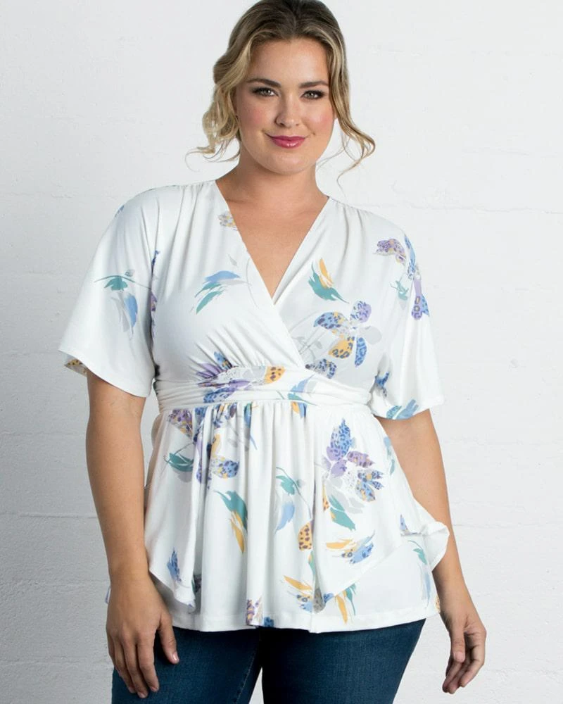 Kiyonna Encore Print Top 5