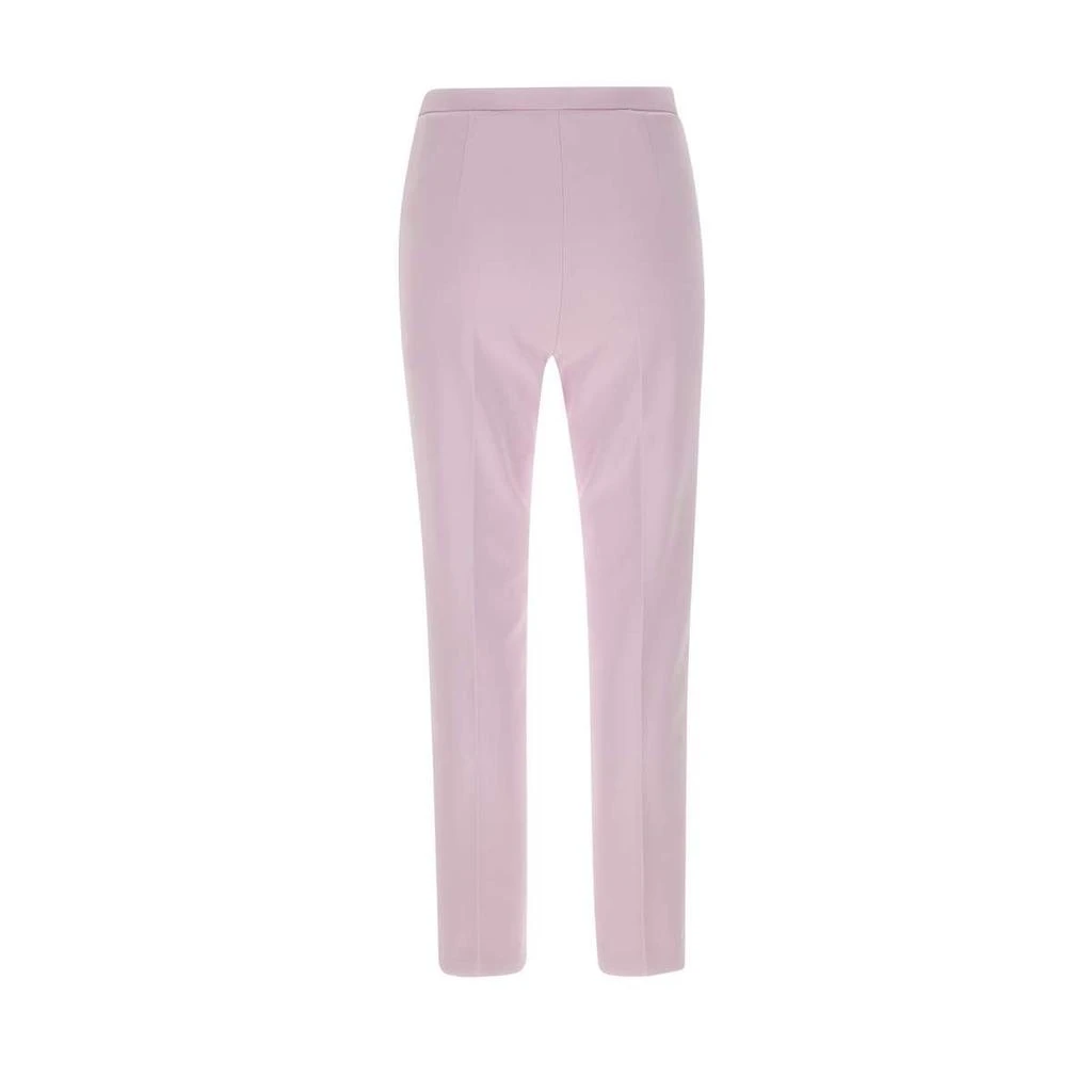 ELISABETTA FRANCHI Elisabetta Franchi Logo Plaque Crêpe Slim Fit Trousers 2